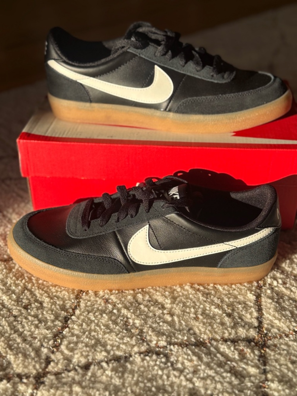 Nike Killshot 2 GS Black Sail Gum 7Y / Women’s 8.5 New Box